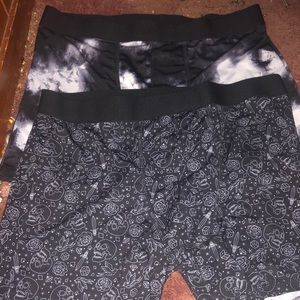 two pack skull tye dye boxer briefs